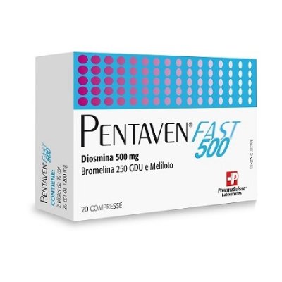 PENTAVEN FAST 500 20CPR PENTAVEN FAST 500 20CPR