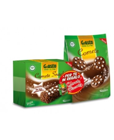 GIUSTO COMETE SNACK 120G S/G