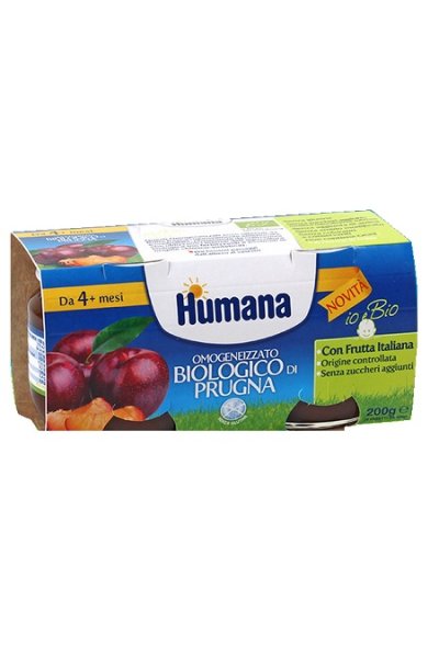 HUMANA OMOG PRUGNA BIO 2X100G HUMANA OMOG PRUGNA BIO 2X100G