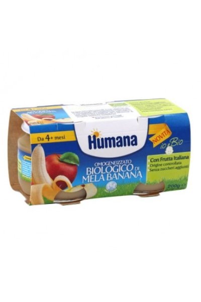 HUMANA OMOG ME/BAN BIO 2X100G HUMANA OMOG ME/BAN BIO 2X100G