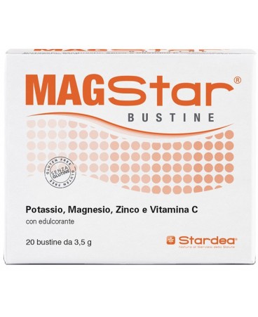 magstar integratore di magnesio e potassio 20 bustine 