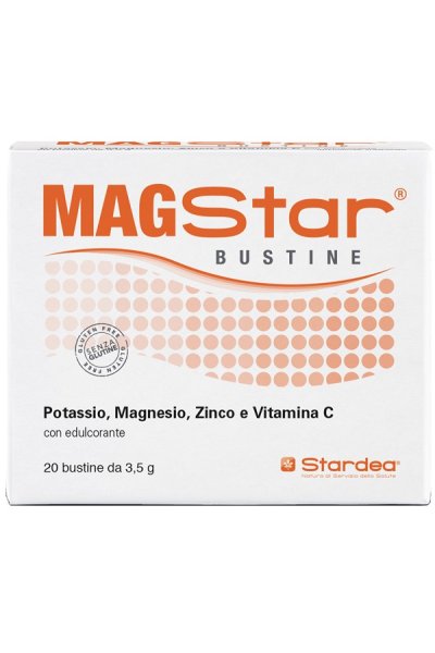 magstar integratore di magnesio e potassio 20 bustine magstar integratore di magnesio e potassio 20 bustine
