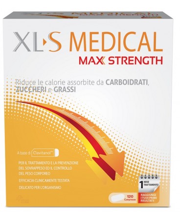 XLS MEDICAL MAX STRENGHT 120CPR