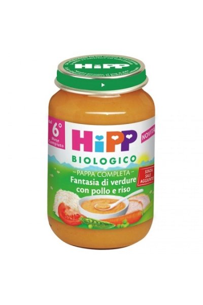 HIPP FANTASIA VERD POL/RISO 190G HIPP FANTASIA VERD POL/RISO 190G