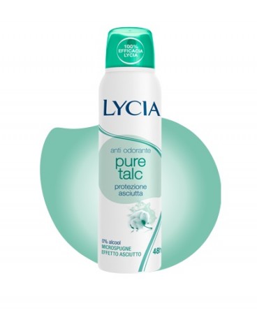 LYCIA  DEO SPRAY TALC 150M  5298