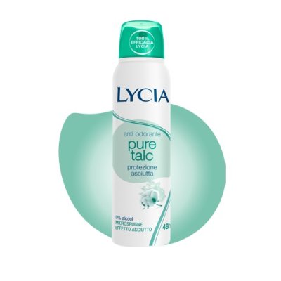 LYCIA  DEO SPRAY TALC 150M  5298
