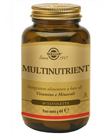 MULTINUTRIENT 30TAV SOLGAR