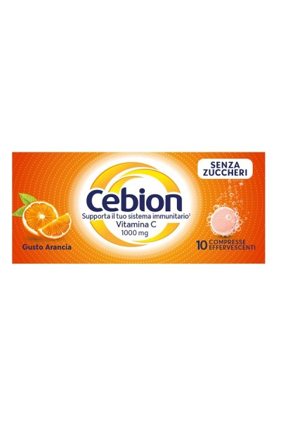 CEBION EFF VIT C S/ZUCCH 10CPR CEBION EFF VIT C S/ZUCCH 10CPR