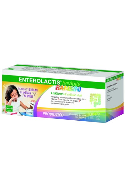 ENTEROLACTIS-BEVIBILE BB 12FL ENTEROLACTIS-BEVIBILE BB 12FL