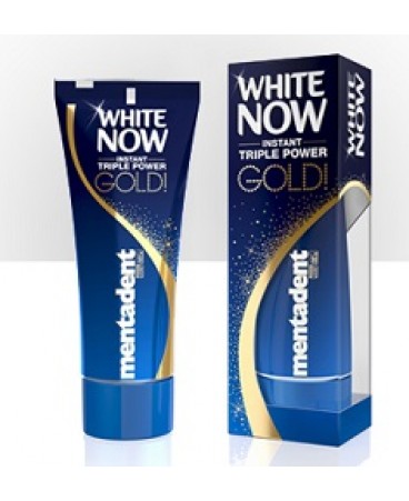 MENTADENT WHITE NOW GOLD POW50ML