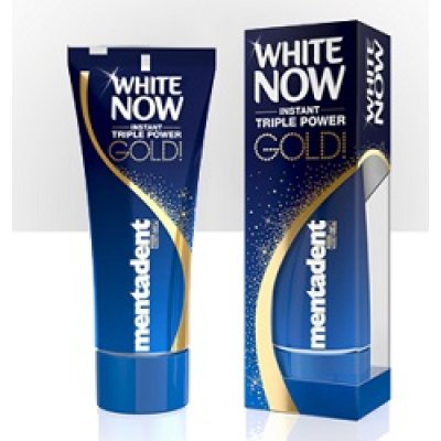 MENTADENT WHITE NOW GOLD POW50ML