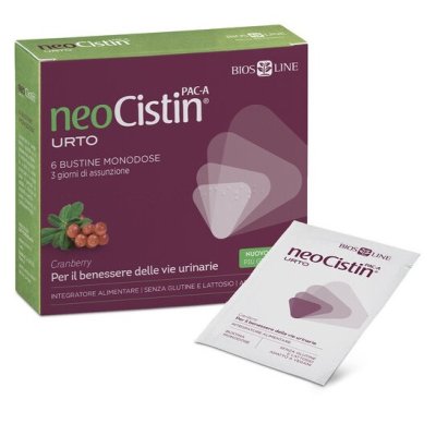 BIOS LINE neocistin pac a urto integratore a base di cranberry 6 bustine