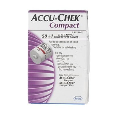 ACCU CHEK COMPACT STRISCE 17 PZ X 3