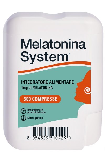 MELATONINA  'SYSTEM 300CPR 1MG MELATONINA  'SYSTEM 300CPR 1MG