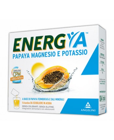 ENERGYA Papaya Magnesio e Potassio 14 bustine 