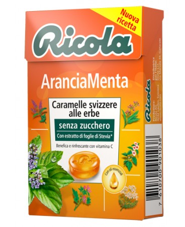 RICOLA ARANCIA MENTA S/ZUCC50G