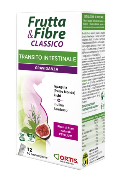 FRUTTA E FIBRE DELICATO 12BUST FRUTTA E FIBRE DELICATO 12BUST