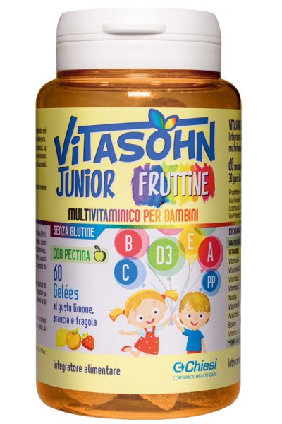 VITASOHN-JUNIOR FRUTTINE 60CAR VITASOHN-JUNIOR FRUTTINE 60CAR