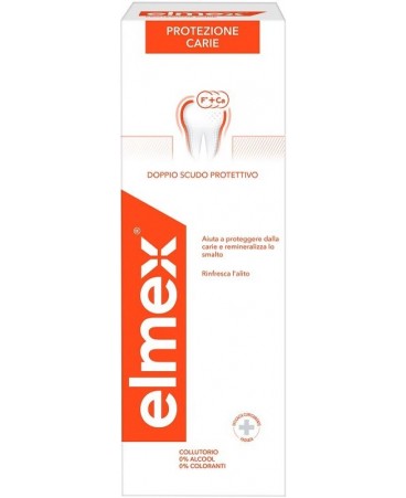elmex protezione carie colluttorio 400 ml. 
