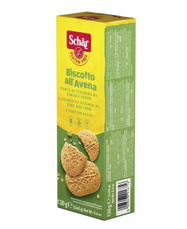 SCHAR BISCOTTI ALL'AVENA 130G