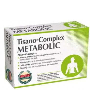 METABOLIC TISANO COMPL 30CP MECH
