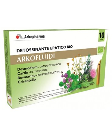 ARKOFLUIDI DETOSS EPATICO 10F