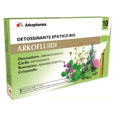 ARKOFLUIDI DETOSS EPATICO 10F