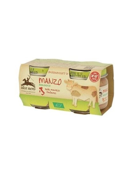 OMOGENEIZ MANZO BIO 2X80G ALCE OMOGENEIZ MANZO BIO 2X80G ALCE