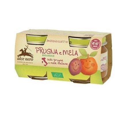 OMOGENEIZ PRUGNA MELA2X80G ALCE OMOGENEIZ PRUGNA MELA2X80G ALCE