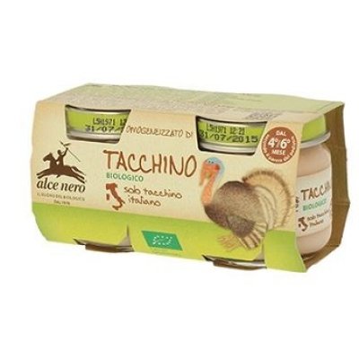 OMOGENEIZ TACCHINO BIO 2X80G ALC OMOGENEIZ TACCHINO BIO 2X80G ALC