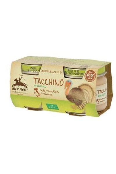 OMOGENEIZ TACCHINO BIO 2X80G ALC OMOGENEIZ TACCHINO BIO 2X80G ALC