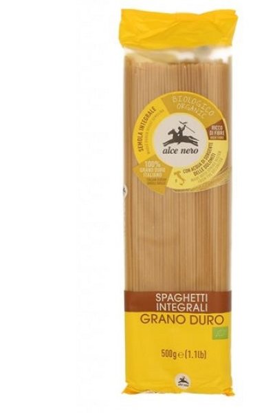 SPAGHETTI INTEG 3 BIO 500G ALCE SPAGHETTI INTEG 3 BIO 500G ALCE