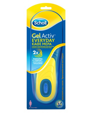 SCHOLL GEL ACTIV EVERYDAY D