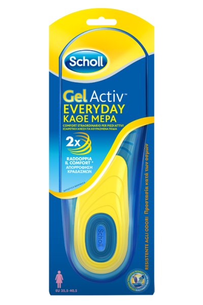 SCHOLL GEL ACTIV EVERYDAY D SCHOLL GEL ACTIV EVERYDAY D