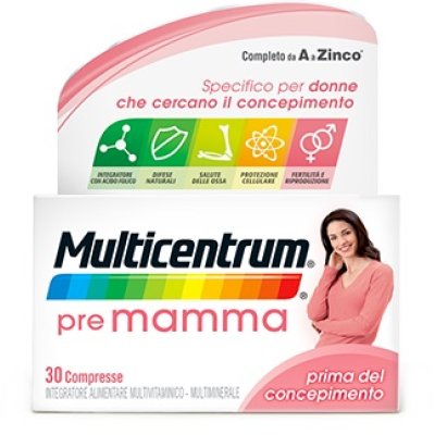 MULTICENTRUM PRE MAMMA 30CPR MULTICENTRUM PRE MAMMA 30CPR