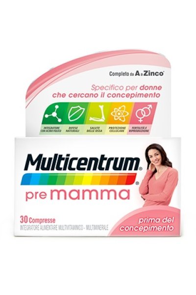 MULTICENTRUM PRE MAMMA 30CPR MULTICENTRUM PRE MAMMA 30CPR