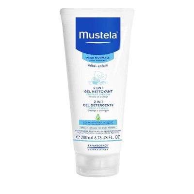 MUSTELA 2IN1 GEL DETERG 200ML
