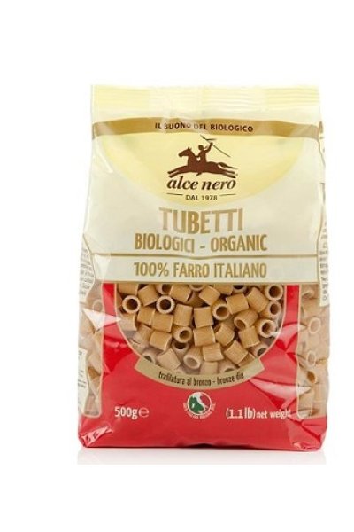 TUBETTI 100% SFARINATO FARRO TUBETTI 100% SFARINATO FARRO