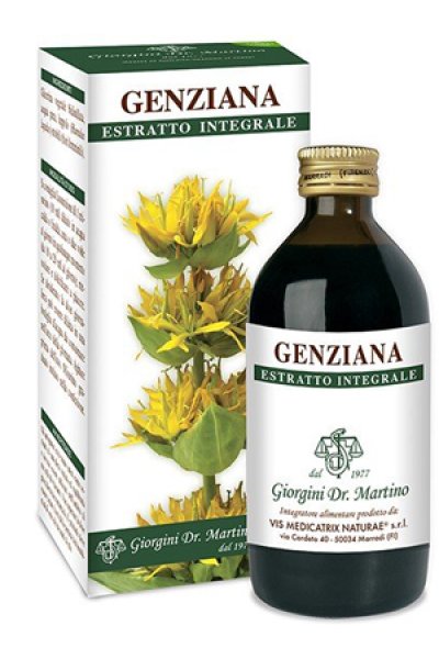 GENZIANA ESTR INTEGR 200ML GENZIANA ESTR INTEGR 200ML
