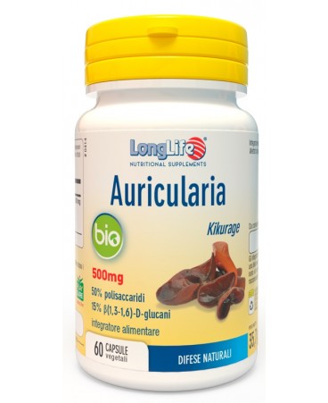 LONGLIFE AURICULARIA BIO 60CPS