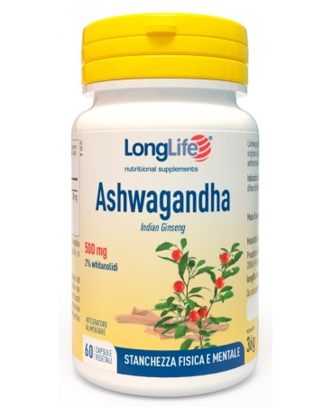 LONGLIFE ASHWAGANDHA 60CPS