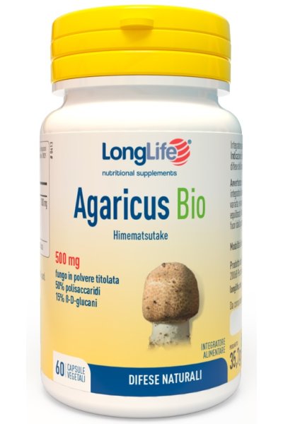 LONGLIFE AGARICUS BIO 60CPS 500M LONGLIFE AGARICUS BIO 60CPS 500M