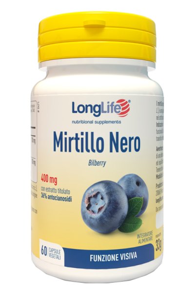 LONGLIFE MIRTILLO NERO 60CPS LONGLIFE MIRTILLO NERO 60CPS