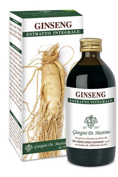 GINSENG ESTR INTEGR 200ML GINSENG ESTR INTEGR 200ML