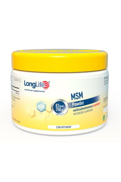 LONGLIFE MSM POWDER 250G LONGLIFE MSM POWDER 250G