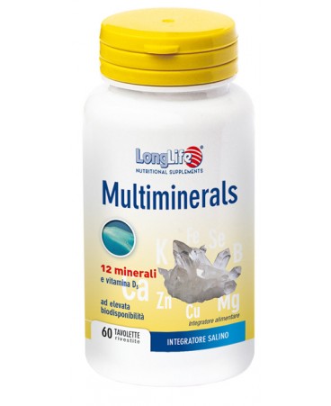 LONGLIFE MULTIMINERALS 60TAV