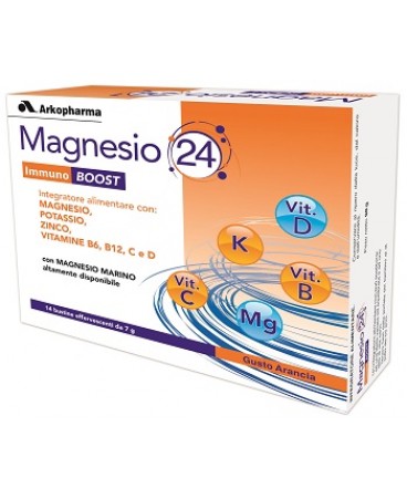 MAGNESIO 24 IMMUNOBOOST 14BUSTE