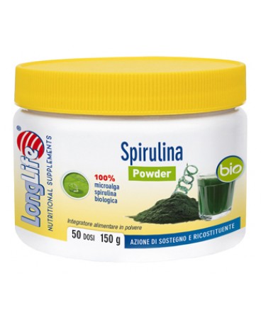 LONGLIFE SPIRULINA BIO 50DOSI