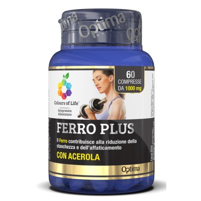 FERRO PLUS ACEROLA 60CPR OPTIMA