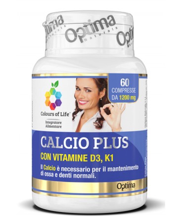 CALCIO PLUS VIT E/K 60CPR OPTIMA